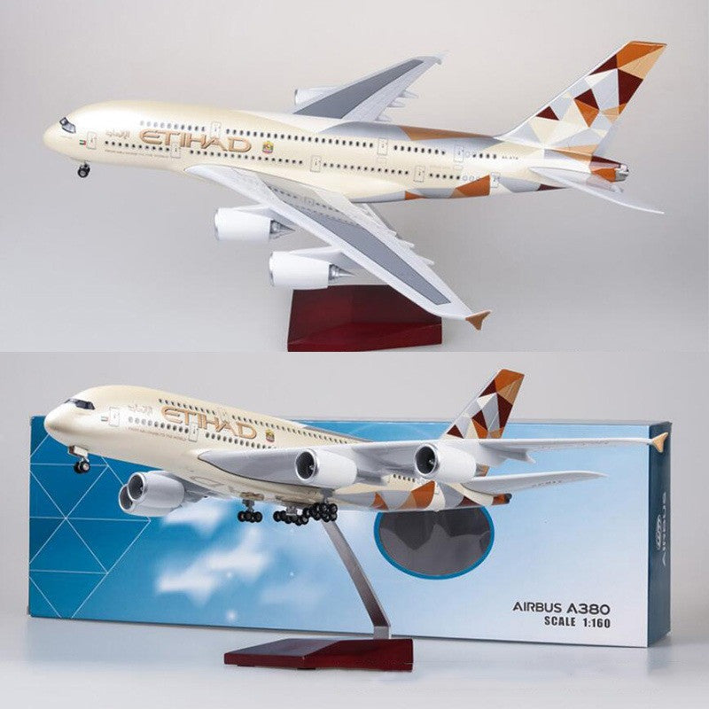 XL Etihad Airways Airbus A380