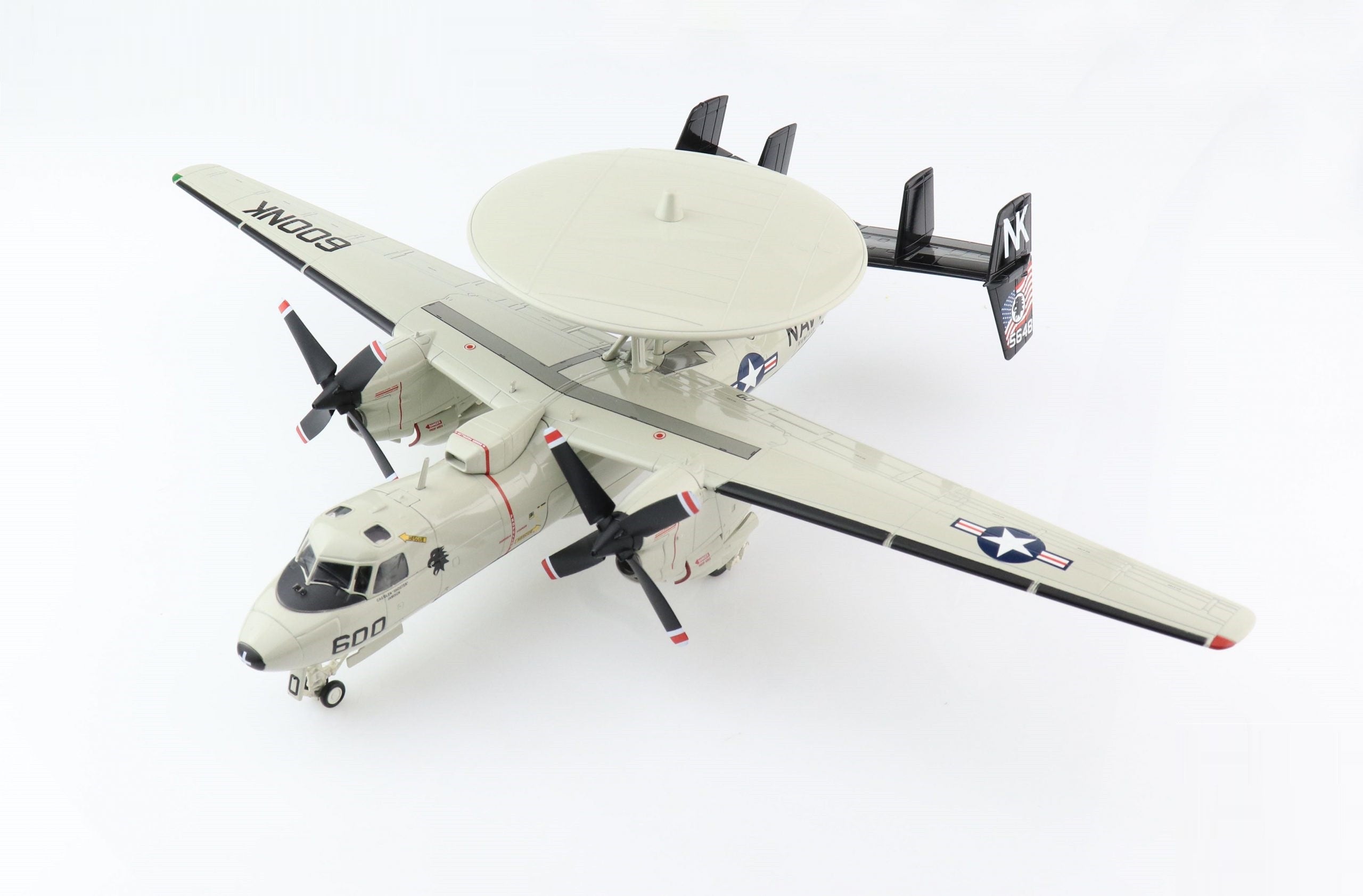 Northrop Grumman E-2C Hawkeye Diecast Model Aircraft Premium