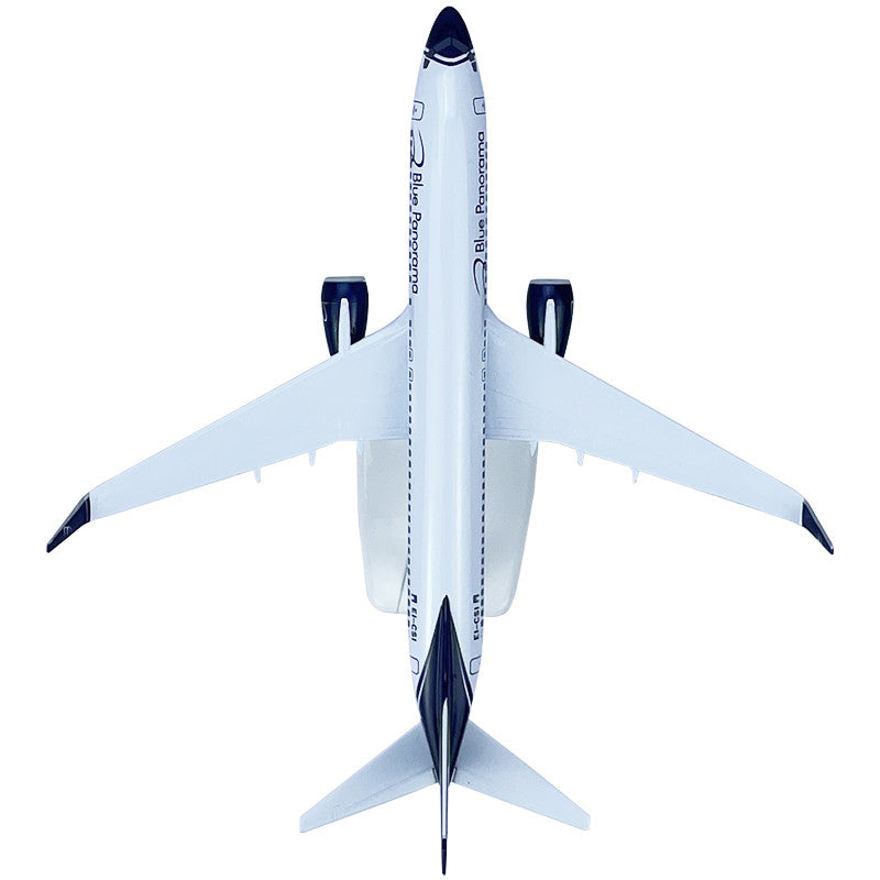 Blue Panorama Boeing 737