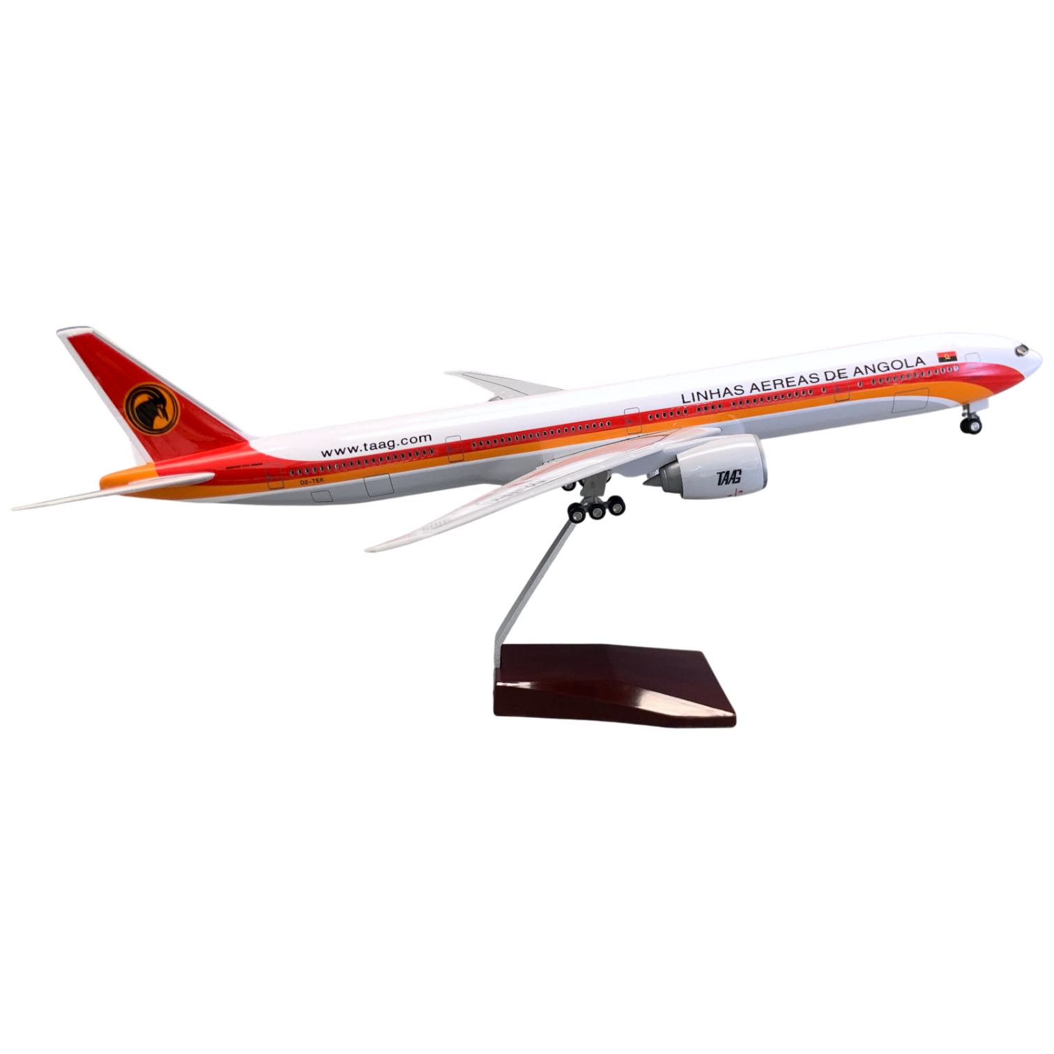 XL TAAG Angola Boeing 777 Model Plane - 1/157 Scale Resin & ABS