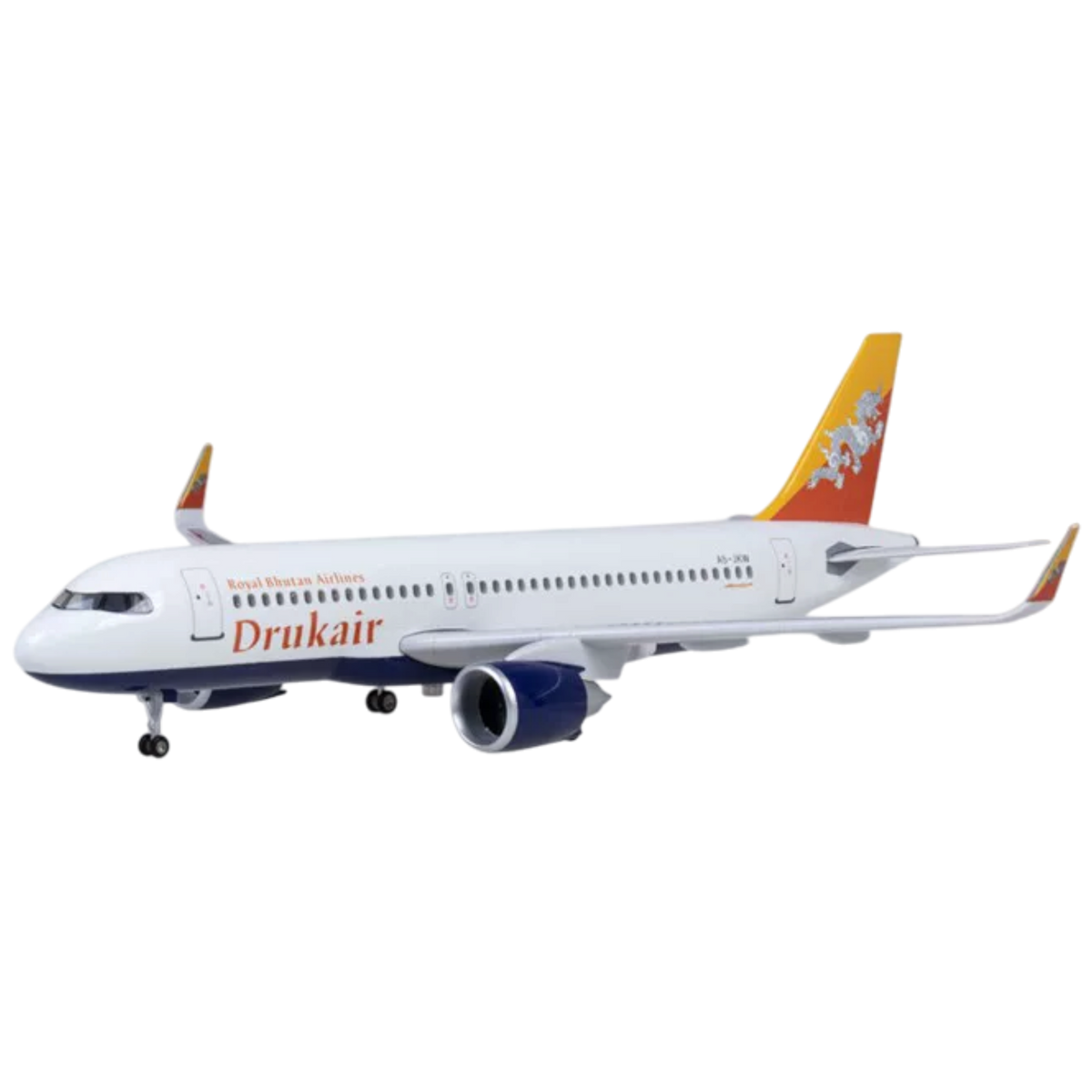 XL Druk Air Airbus A320 NEO Model Aircraft - Photo 5
