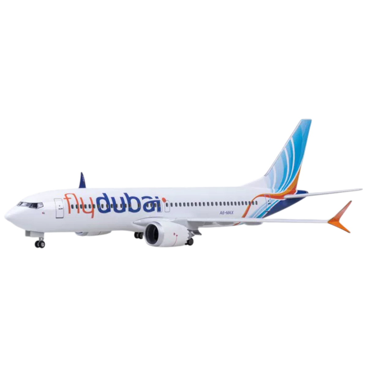 XL FlyDubai Boeing 737 MAX Model Aircraft - Photo 2