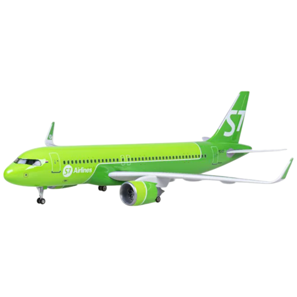 XL S7 Airlines Airbus A320 NEO Model Aircraft - Photo 2