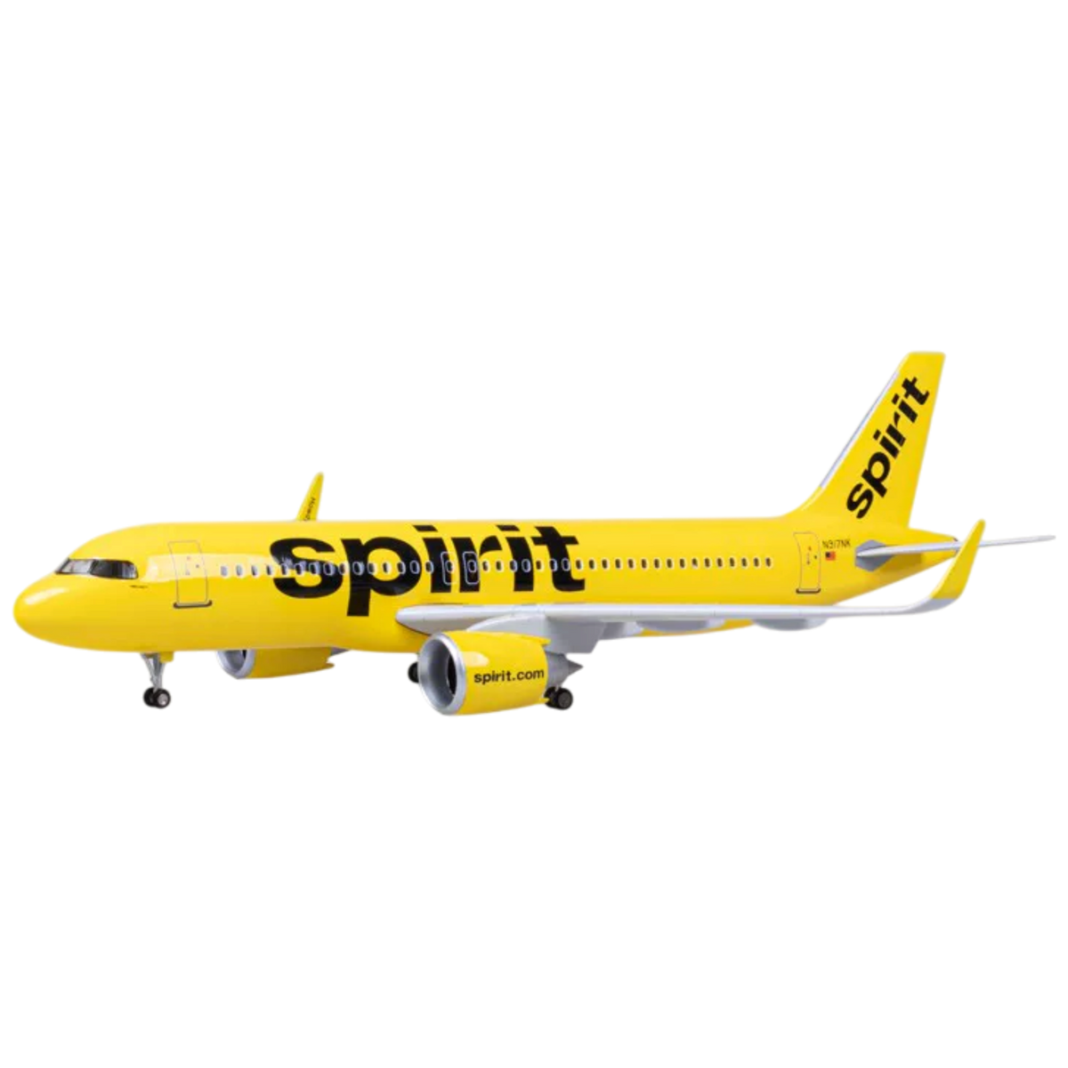 XL Spirit Airlines Airbus A320 NEO Model Aircraft - Photo 3