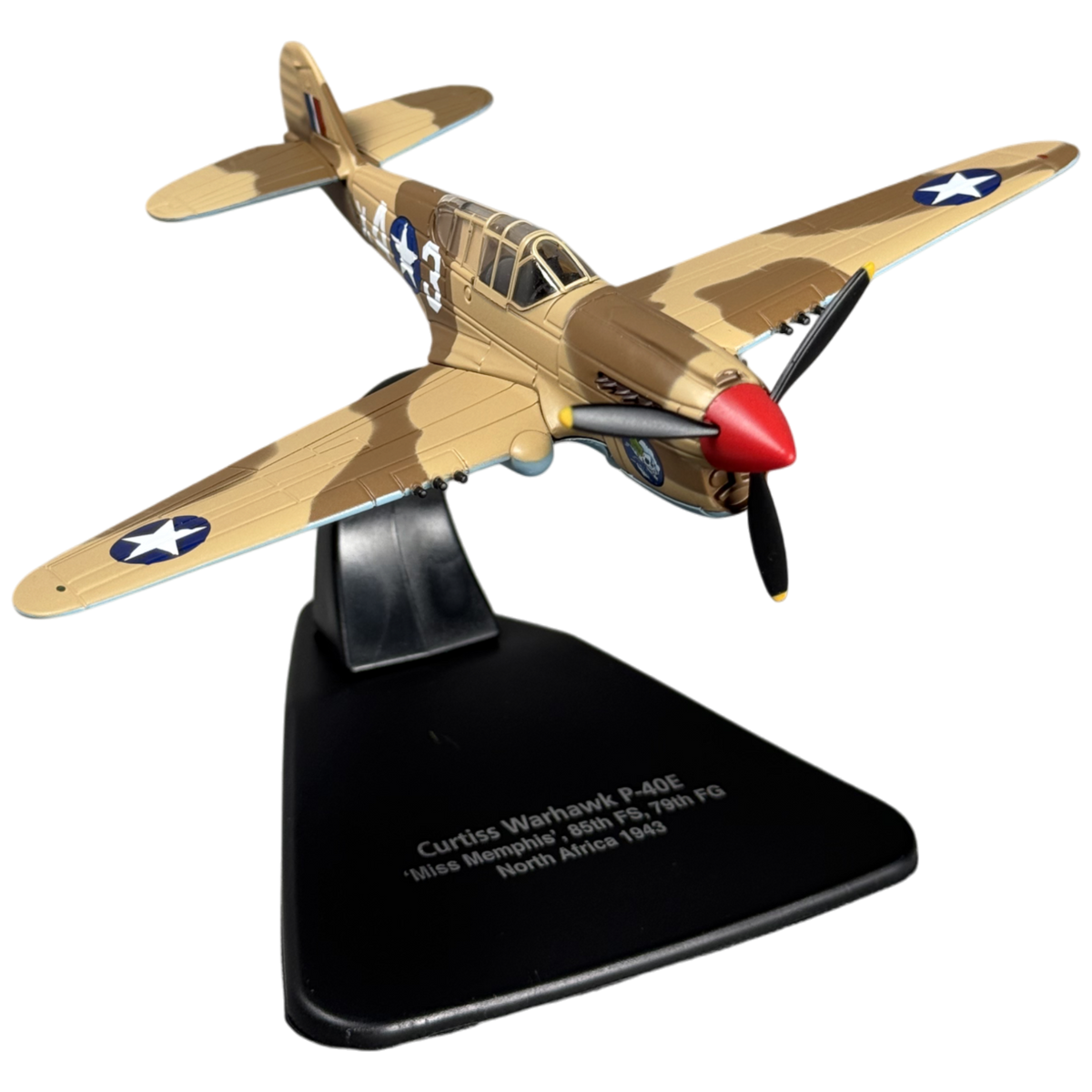Curtiss P-40E Warhawk Model Aircraft - Photo 2