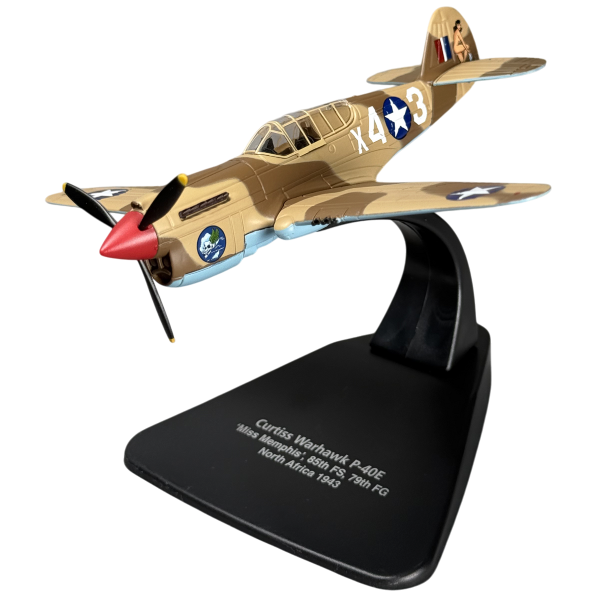 Curtiss P-40E Warhawk Model Aircraft - Photo 3