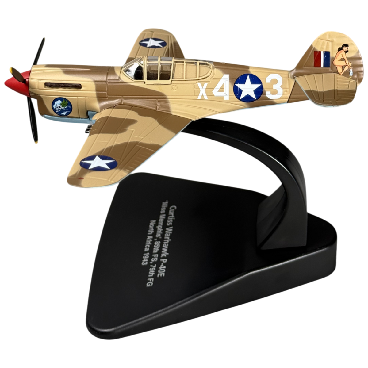 Curtiss P-40E Warhawk Model Aircraft - Photo 4