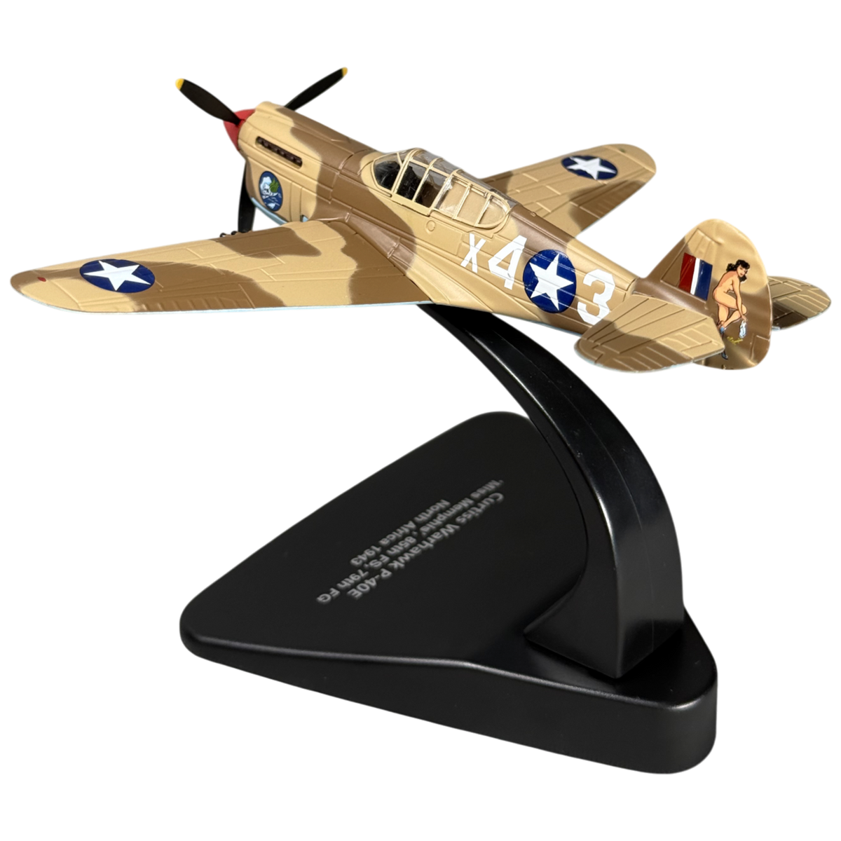 Curtiss P-40E Warhawk Model Aircraft - Photo 5