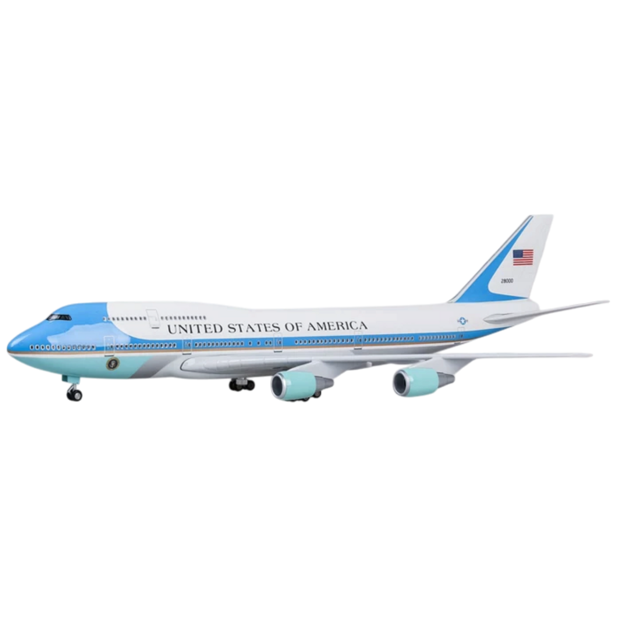 XL US Air Force One Boeing 747 Model Aircraft - Photo 5