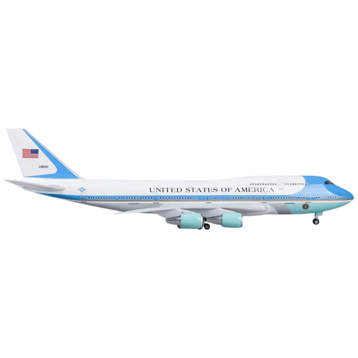XL US Air Force One Boeing 747 Model Aircraft - Photo 6