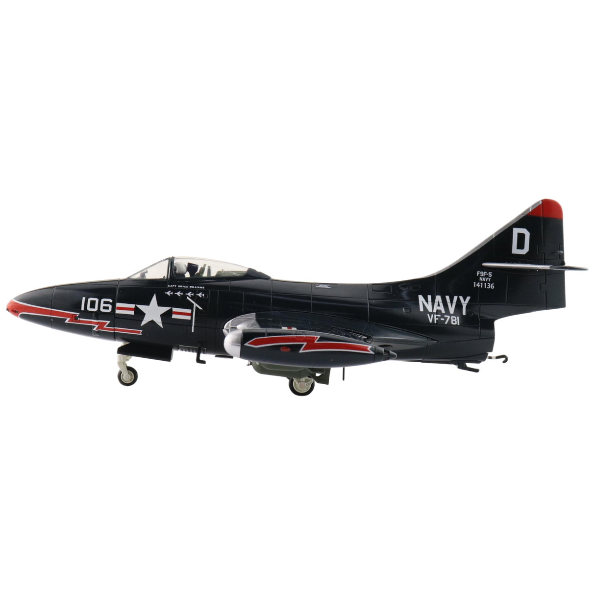Grumman F9F-5 Panther Model Aircraft - Photo 3