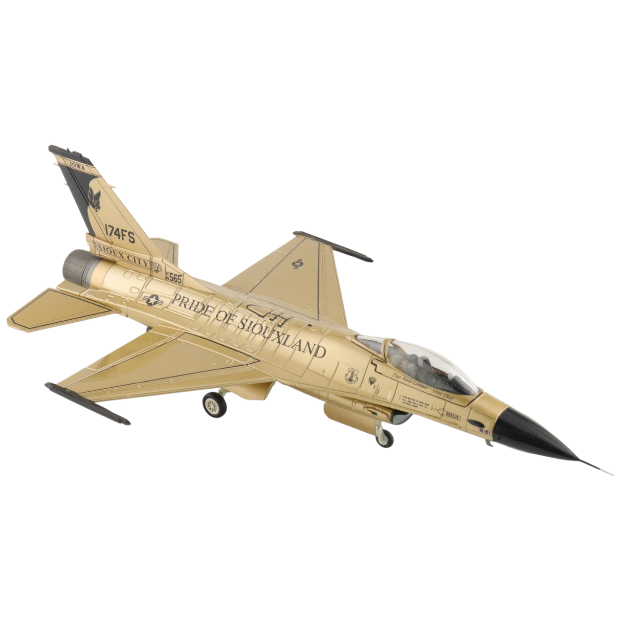 F-16A Fighting Falcon "Golden Bat Viper"