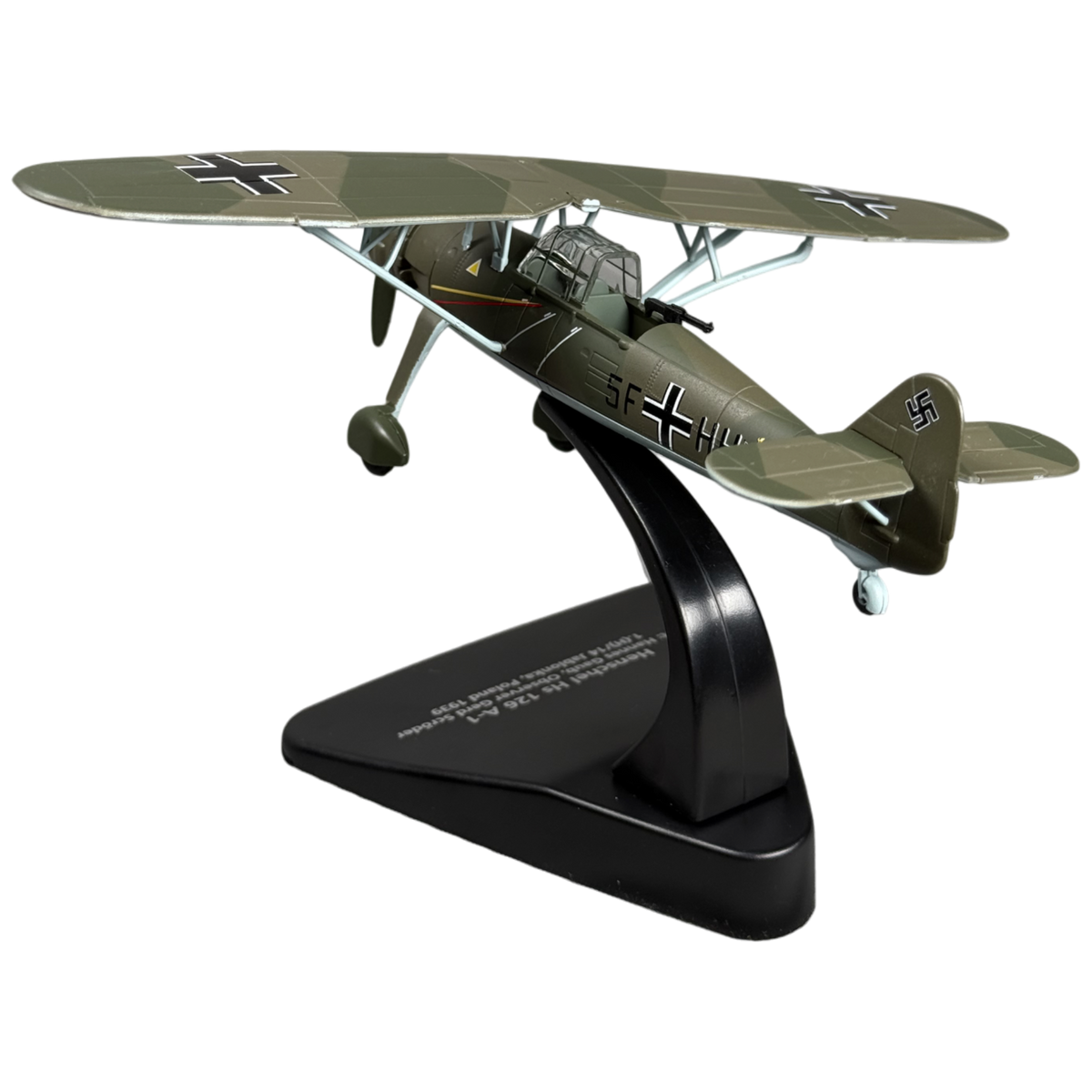Henschel Hs 126A-1 Model Aircraft - Photo 4