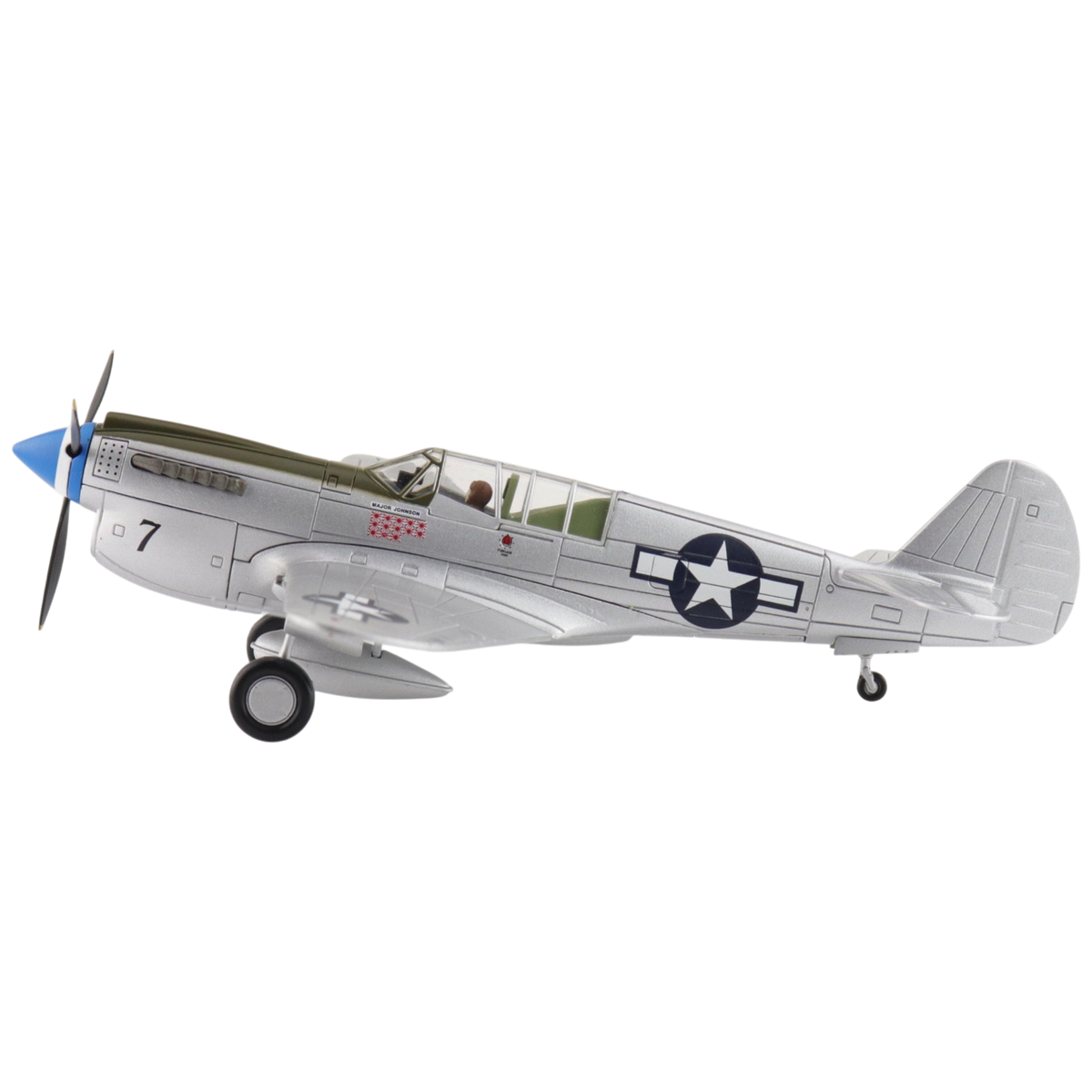 Curtiss P-40N Warhawk Model Aircraft - Photo 3