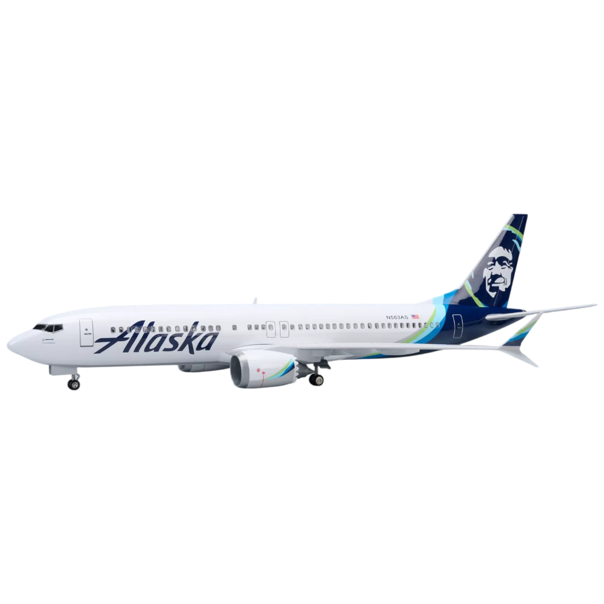 XL Alaska Airlines Boeing 737 MAX