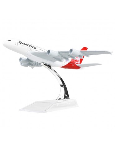 Die-Cast Model Plane 559423 Herpa Wings 1:200 Qantas Airbus A380-800 VH-OQF 