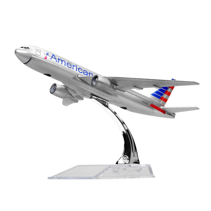 47cm BOEING 777  AMERICAN AIRLINE METAL PLANE MODEL AEROPLANE AIRCRAFT AIRLINES 