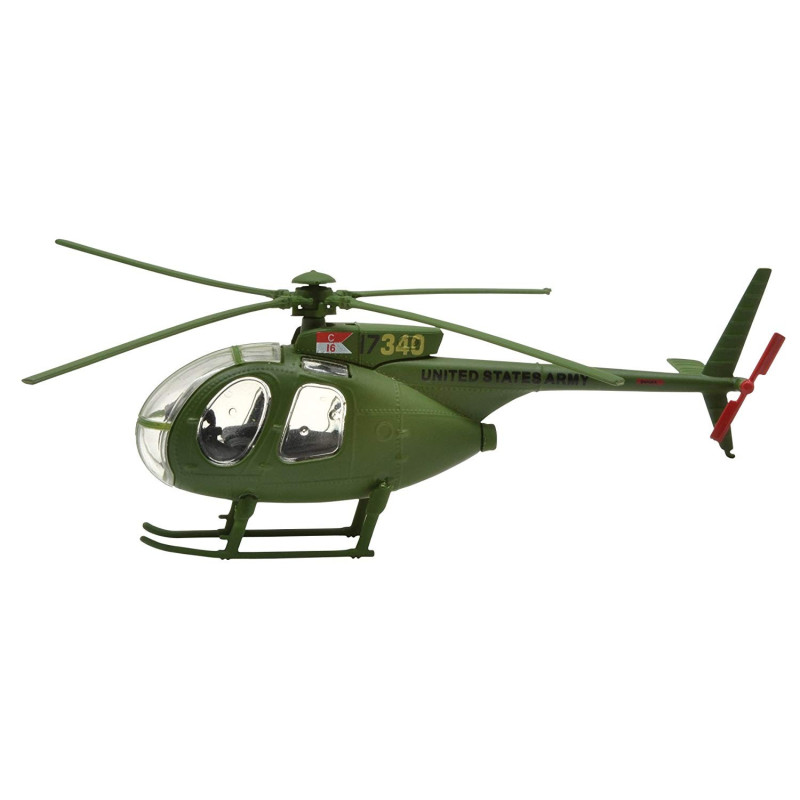 US Army Hughes OH6A Cayuse Diecast Model Helicopter