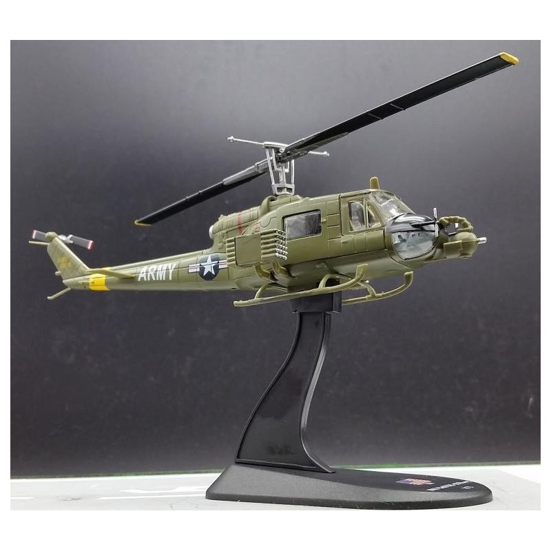 US Army Bell UH1B Huey Diecast Model Helicopter
