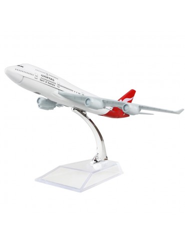 16cm Boeing B747 Air Australia Airplane Model w/Stand Collections Diecast 