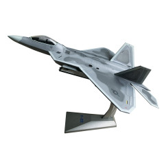 1/100 USA F-22 Kmpfer Raptor Diecast Flugzeug Flugzeug Modell Spielzeug Sammlung 