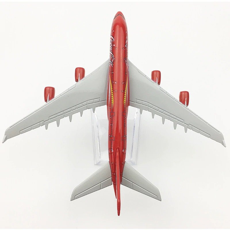Coca Cola Airbus A380 Diecast Model Aircraft