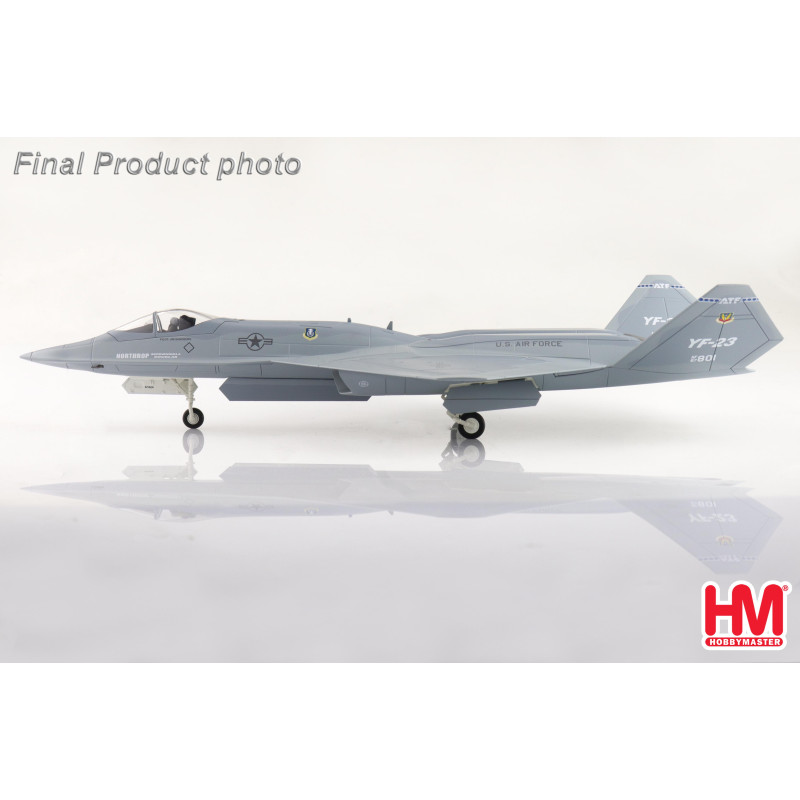 【全塗装完成品】Northrop YF-23 1/72 Platz 1/72 YF-23 U.S. Air Force Prototype Fighter – F-4DableModels