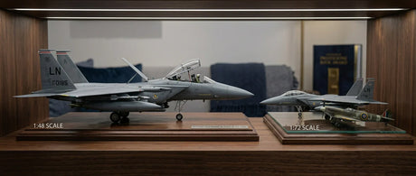 Comparison of a 1:72 Scale Aircraft Model and a 1:48 Scale Aircraft Model