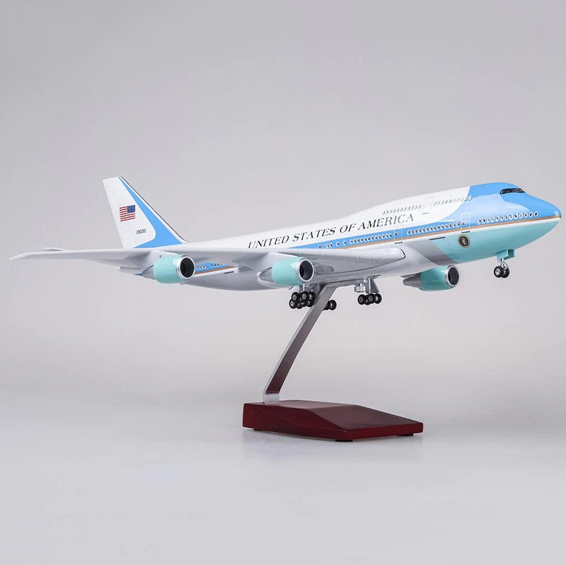 XL Korean Air Boeing 747 Premium Resin Model Aircraft – AirModels