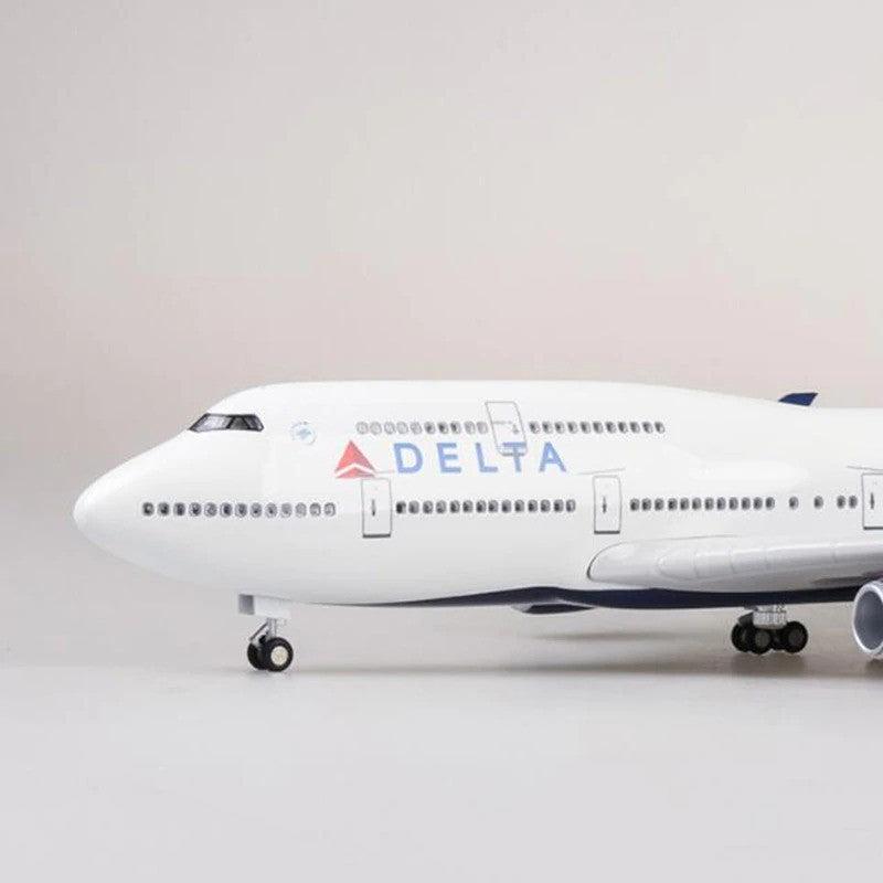 XL Delta Air Lines Boeing 747 Premium Resin Model Aircraft – AirModels