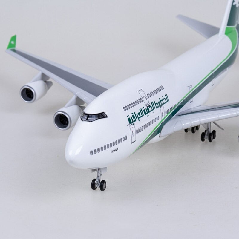 XL Iraqi Airways Boeing 747 Model Plane - 1/150 Scale Resin & ABS