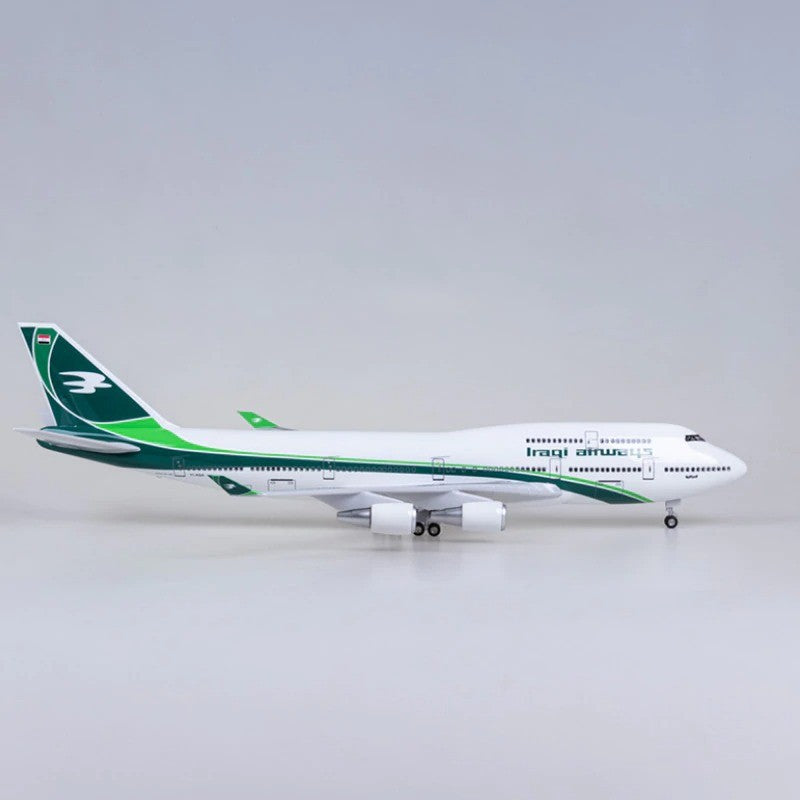 XL Iraqi Airways Boeing 747 Premium Resin Model Aircraft – AirModels