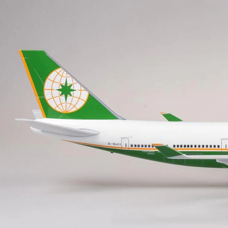 XL EVA Air Boeing 747 Model Plane - 1/150 Scale Resin & ABS