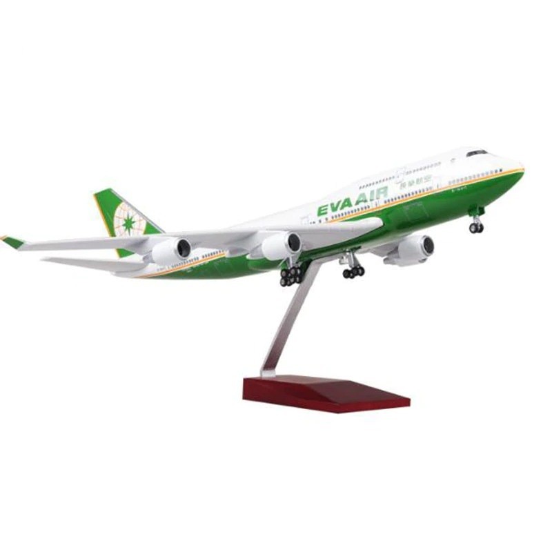 XL EVA Air Boeing 747 Model Plane - 1/150 Scale Resin & ABS