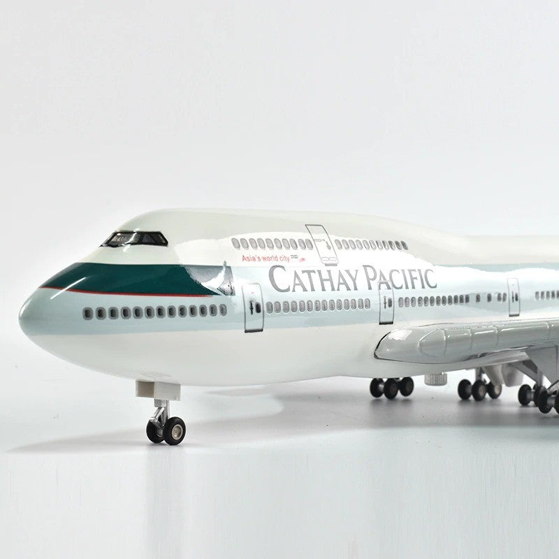 XL Cathay Pacific Boeing 747 Model Plane - 1/150 Scale Resin & ABS