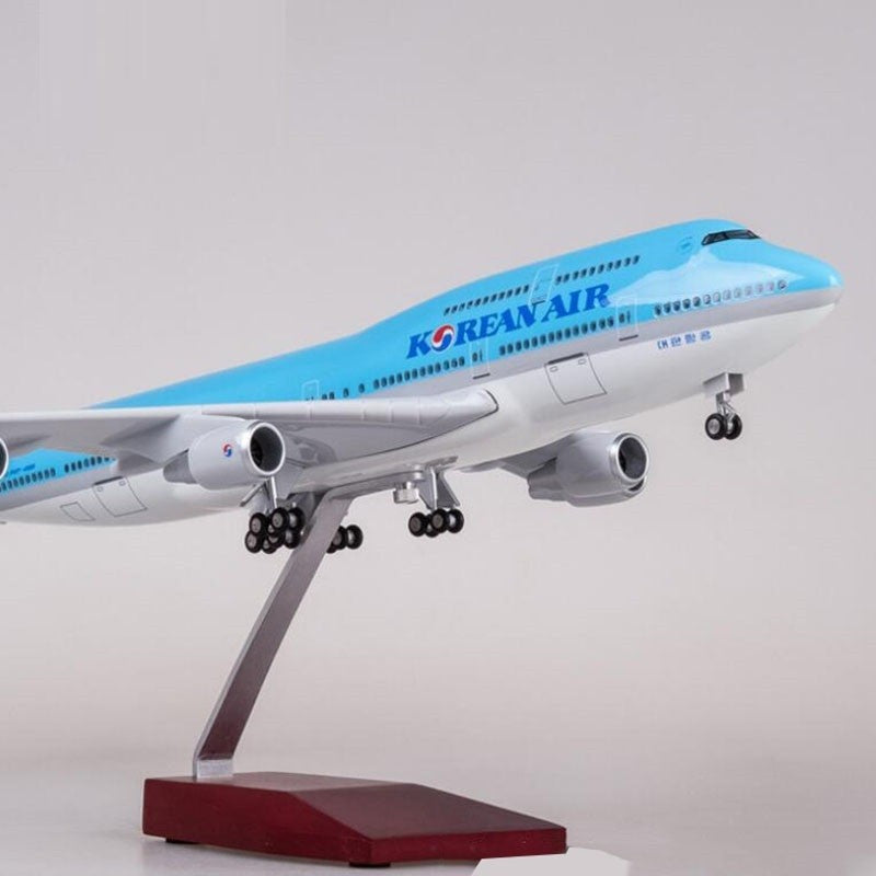 XL Korean Air Boeing 747 Premium Resin Model Aircraft – AirModels