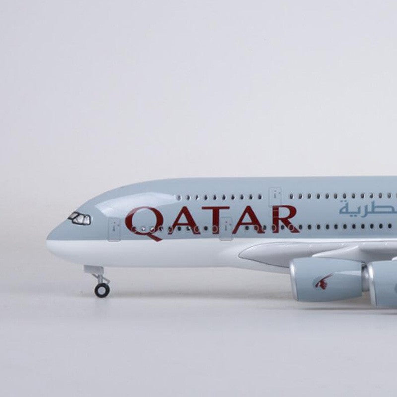 XL Qatar Airways Airbus A380 Premium Resin Model Aircraft – AirModels