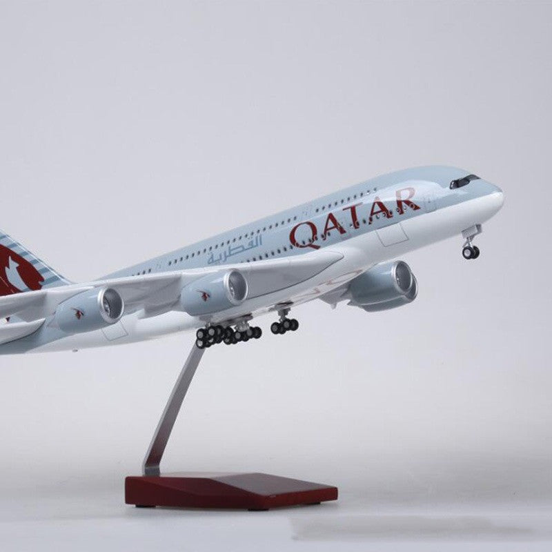 XL Qatar Airways Airbus A380 Premium Resin Model Aircraft – AirModels