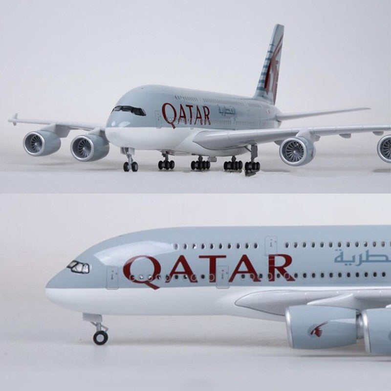 XL Qatar Airways Airbus A380 Premium Resin Model Aircraft – AirModels