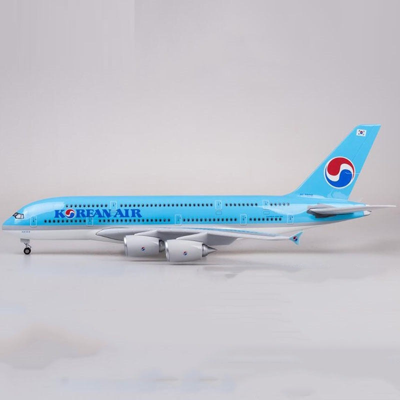 XL Korean Air Airbus A380 Premium Resin Model Aircraft – AirModels
