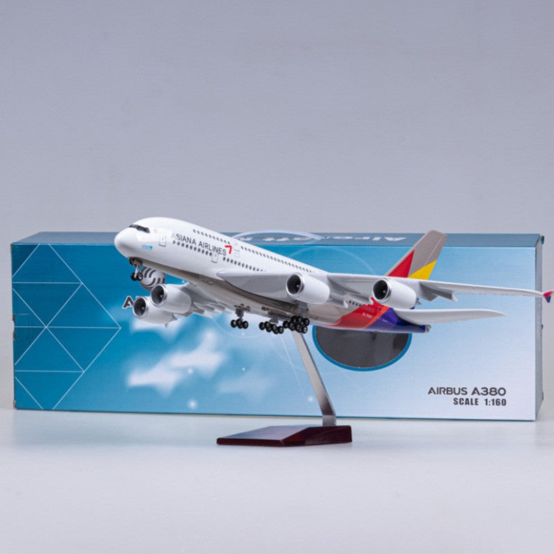 XL Asiana Airlines Airbus A380 Premium Resin Model Aircraft