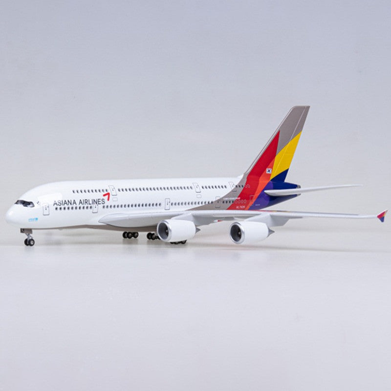 XL Asiana Airlines Airbus A380 Premium Resin Model Aircraft
