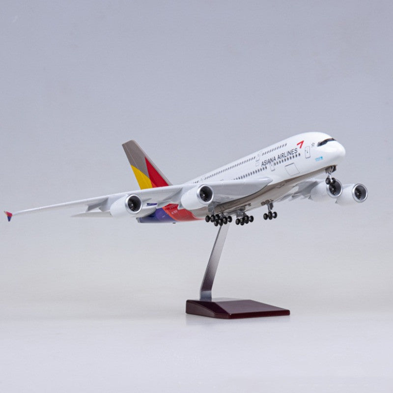 アシアナ航空 A380 A350 モデルセット XL Asiana Airlines Airbus A380 Premium Resin Model Aircraft