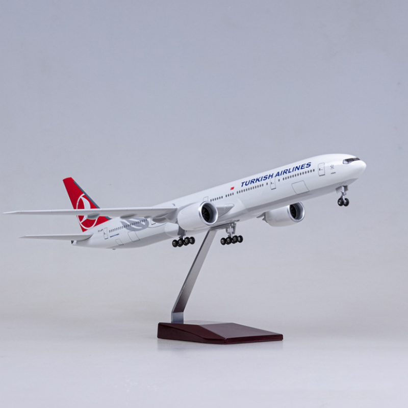 XL Turkish Airlines Boeing 777 Premium Resin Model Aircraft