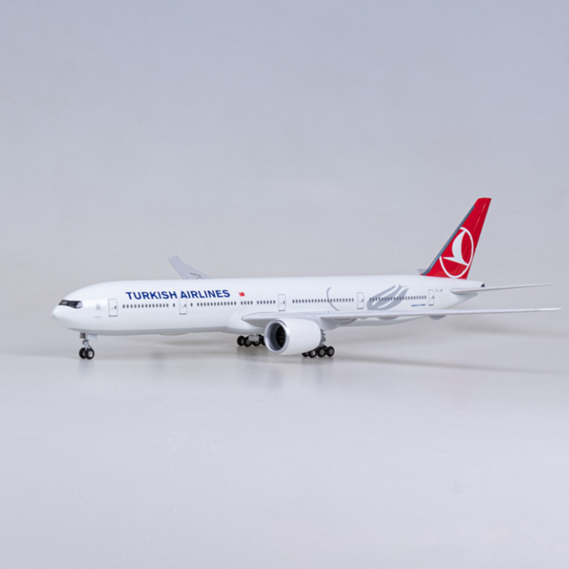 XL Turkish Airlines Boeing 777 Premium Resin Model Aircraft