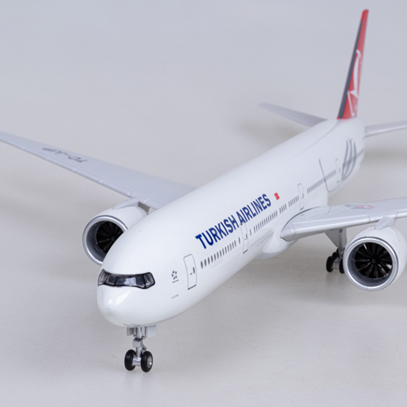 XL Turkish Airlines Boeing 777 Premium Resin Model Aircraft