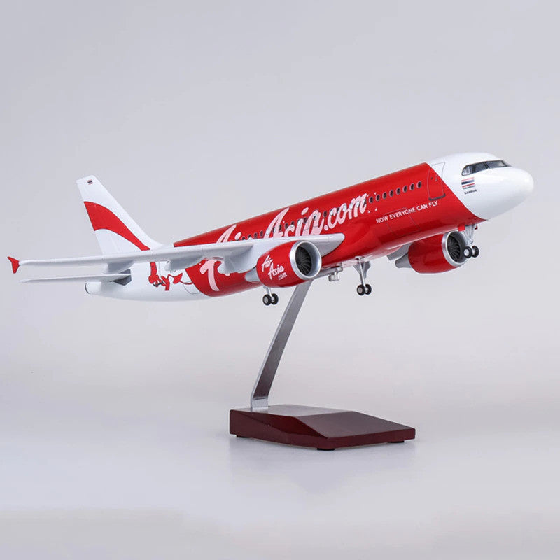 XL Air Asia Airbus A320 Model Plane - 1/80 Scale Resin & ABS