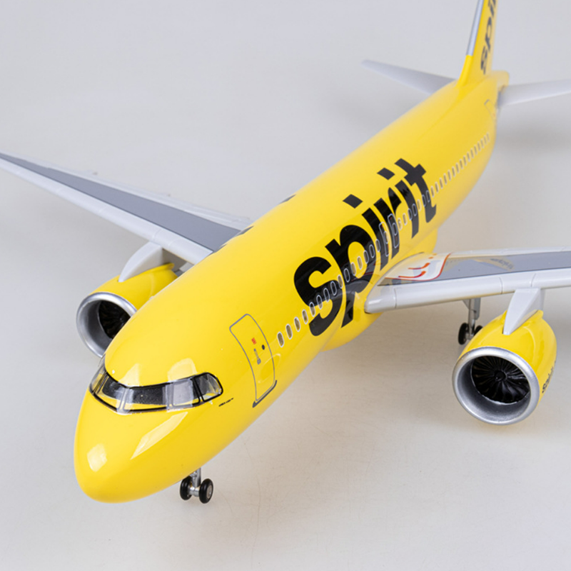 XL Spirit Airlines Airbus A320 NEO Premium Resin Model Aircraft