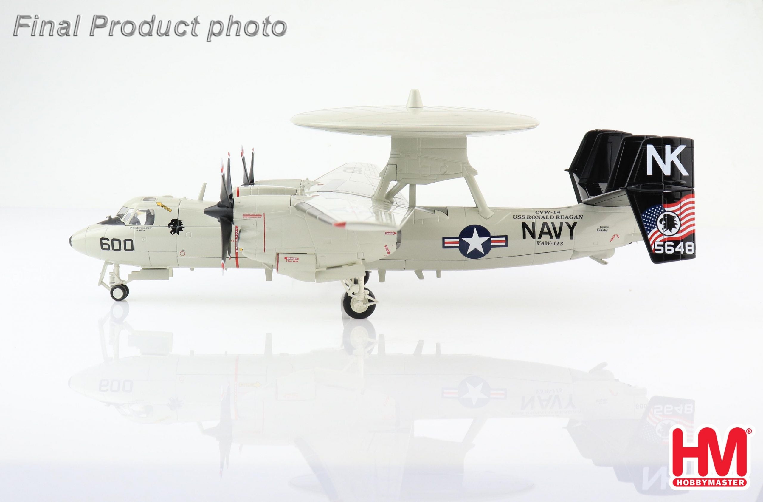 Northrop Grumman E-2C Hawkeye Diecast Model Aircraft Premium