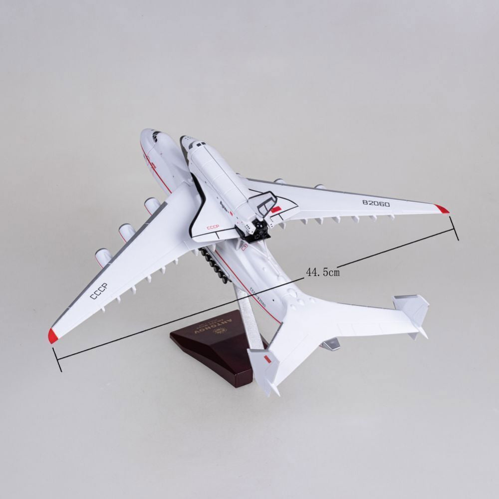 XL Antonov An-225 Mriya and Buran Space Shuttle - Aircraft Model